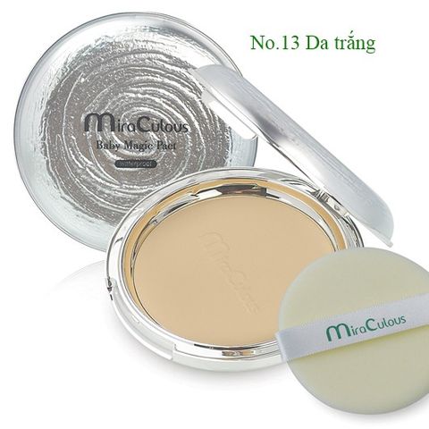 Phấn trang điểm siêu mỏng mịn Mira Culous Magic Pact Hàn Quốc 22g
