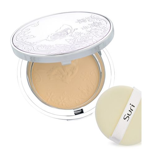 Phấn trang điểm kiềm dầu trắng da Suri Collagen Ex-Two Way Cake Hàn Quốc 15g (2 lõi)