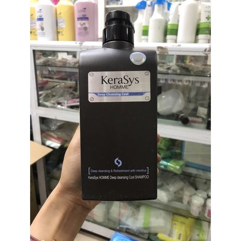 Dầu Gội Nam Chăm Sóc Da Đầu, Giảm Gàu Ngứa Kerasys Homme Salp Care Shampoo Hàn Quốc 550ml