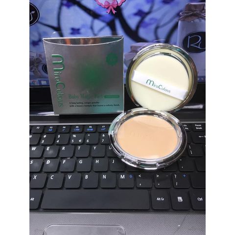 Phấn trang điểm siêu mỏng mịn Mira Culous Magic Pact Hàn Quốc 22g
