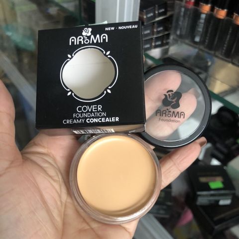 Kem che khuyết điểm Aroma Cover Foundation Hàn Quốc 14g