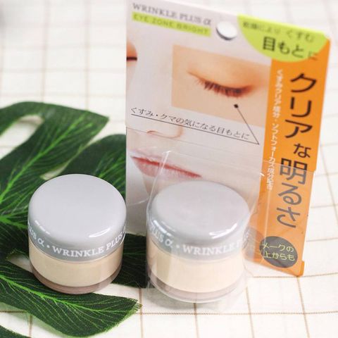 Kem dưỡng chống thâm vùng mắt Nhật Bản Naris Wrinkle Plus Alpha Eye Zone Bright 20g