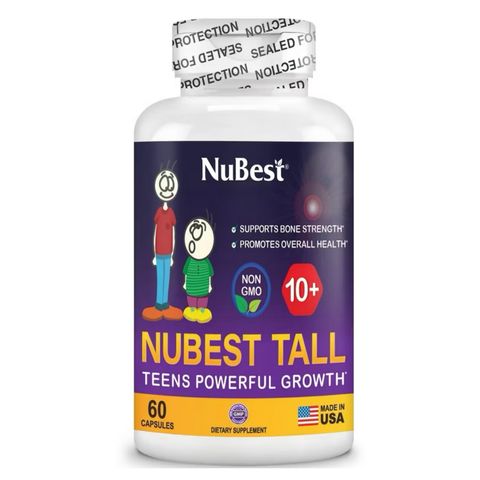 Viên uống Nubest Tall 10+ |60 viên| Hỗ trợ tăng chiều cao vượt trội cho thanh thiếu niên từ 10 - 20 tuổi [S/P nội địa Mỹ]