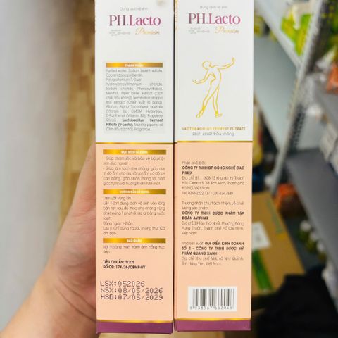 Dung dịch vệ sinh lợi khuẩn PH Lacto Premium
