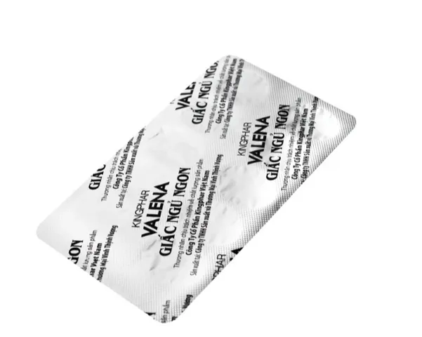 Viên uống giúp an thần hỗ trợ dễ ngủ Valena Kingphar (4 vỉ x 10 viên)