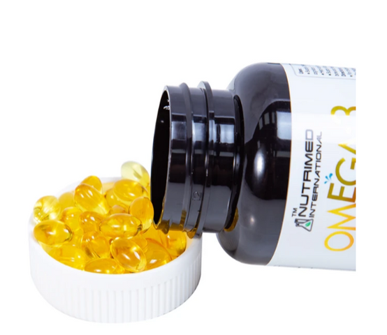 Viên uống giúp trẻ phát triển chiều cao, trí não và thị lực Omega-3 For Kids Nutrimed (100 viên)