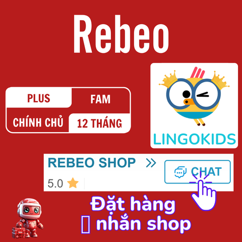 Nâng cấp Lingokids Plus 12 Tháng  giá rẻ - Rebeo shop