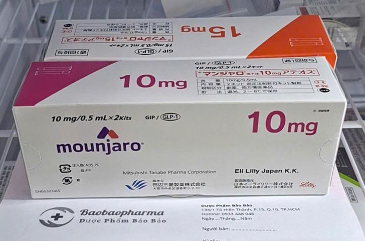 Bút Mounjar0 Lily Nhật Bản ( Box 2 pens) Giảm Cảm Giác Thèm Ăn  - 일본 내수용 릴리 마운자로 (2펜 박스)