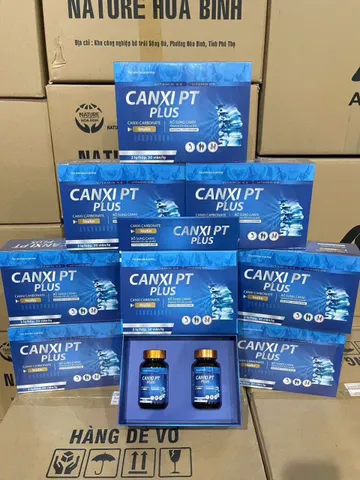 Combo 2 lọ (1 hộp)Bổ sung Canxi Vitamin D3 Canxi PT Plus Global Diamond (H/2c/30v)