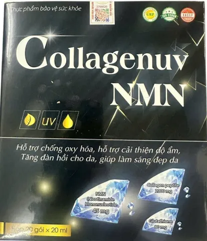 Hỗ trợ đẹp da Collagenuv  Nature Hòa Bình (H/20g/20ml)