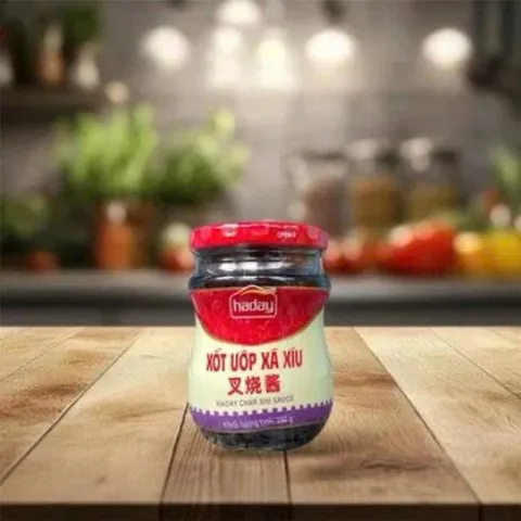Sốt Ướp Xá Xíu Haday 280g Chuẩn Vị Quảng Đông - Gia Vị Ướp Thịt Nướng, Làm Cơm Thố, Bánh Bao Xá Xíu - Ăn Vặt Quỳnh Nhung