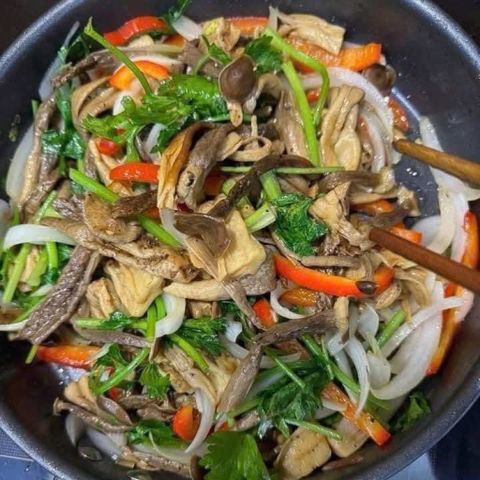Nấm Lộc Nhung Sấy Khô Tây Bắc 250g - Nấm Mộc Nhung Hươu Tự Nhiên Giòn Ngọt, Giàu Dinh Dưỡng Nấu Canh, Xào, Hầm
