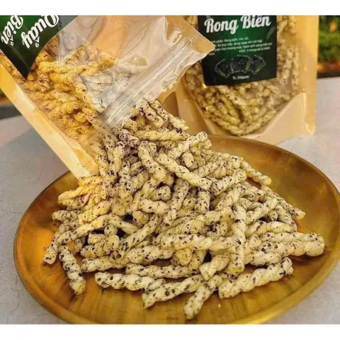 Quẩy Xoắn Rong Biển / Phô Mai Giòn Ngon Cực Cuốn Túi Zip 500g - Đồ Ăn Vặt Cổng Trường Bùi Béo