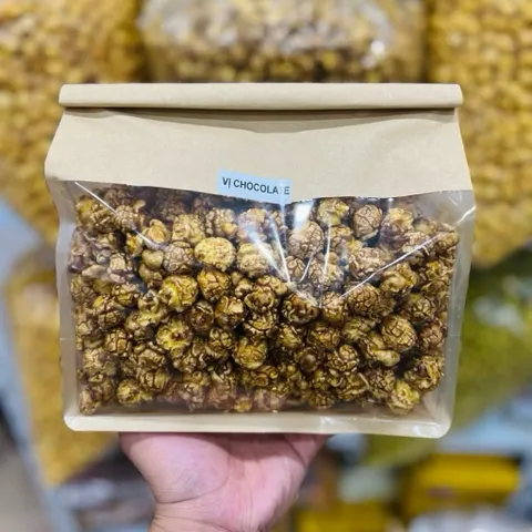Bắp Rang Bơ Mix Vị Quỳnh Nhung Gói Lớn - Bỏng Ngô Caramen Phô Mai Giòn Tan Đậm Đà Đồ Ăn Vặt Hot Trend