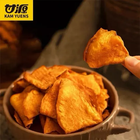 Khoai Lang Sấy Giòn Tẩm Mật Ong KAM YUENS Gói 110g - Snack Khoai Lang Mật Lát Mỏng Đồ Ăn Vặt Nội Địa Trung