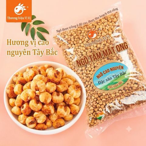 Ngô Chiên Tẩm Mật Ong Thương hiệu Vị Vị Ngô Sấy Tây Bắc Giòn Tan Thơm Lừng