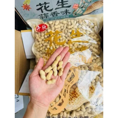 Lạc Củ Sấy Húng Lìu 400g - Đậu Phộng Củ Sấy Khô Thơm Giòn Bùi Vị Truyền Thống Đóng Túi Zip Ăn Vặt Tiện Lợi