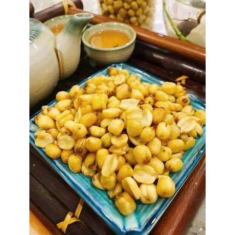 Hạt Sen Sấy Giòn Ăn Liền Đặc Sản Huế (Túi 300g) - Ăn Vặt Quỳnh Nhung, Giòn Thơm Bùi Ngậy Không Chất Bảo Quản