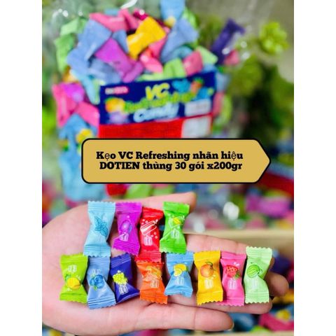 Kẹo C Mix Vị Trái Cây Ít Đường 300g - Kẹo Ngậm Vitamin C Trái Cây Thơm Mát Đủ Vị Cho Bé Và Gia Đình Ăn Vặt Quỳnh Nhung