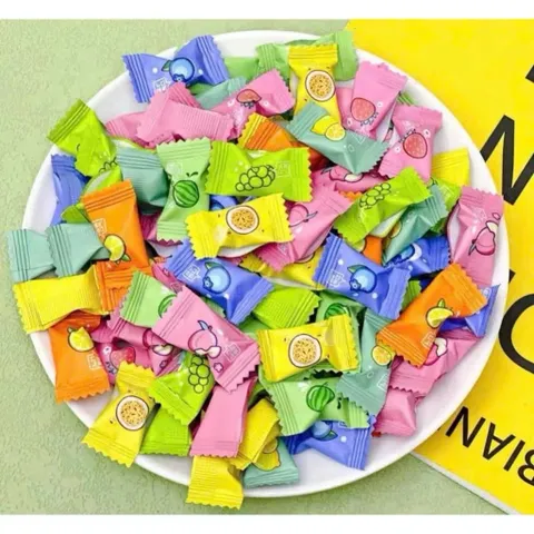 Kẹo C Mix Vị Trái Cây Ít Đường 300g - Kẹo Ngậm Vitamin C Trái Cây Thơm Mát Đủ Vị Cho Bé Và Gia Đình Ăn Vặt Quỳnh Nhung