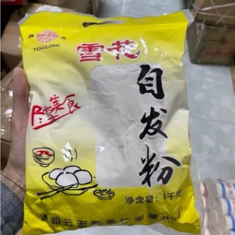 [Gói 1KG] Bột Mì Tự Nở Cao Cấp TengLong Nội Địa Trung - Bột Làm Bánh Bao, Bánh Gối Siêu Ngon, Mịn Mướt