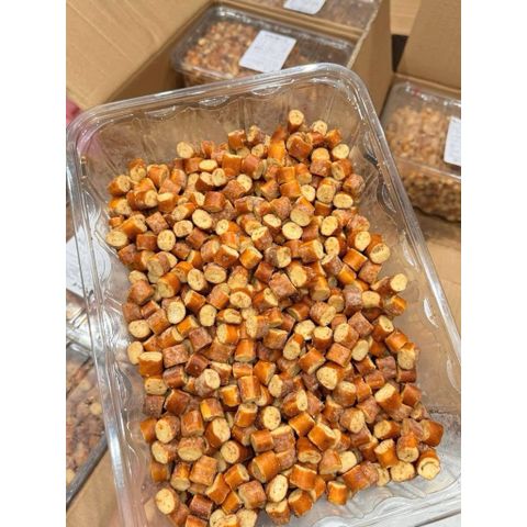 Bánh Mì Caramen Muối Biển 300g Khay Giòn Tan Đậm Vị - Đồ Ăn Vặt Nội Địa Trung Cao Cấp Quỳnh Nhung
