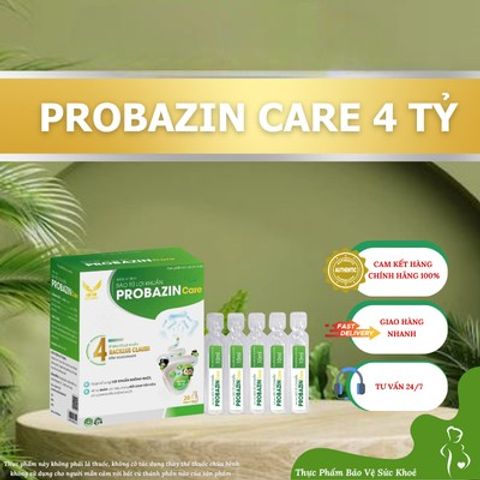 [TPBVSK] PROBAZIN CARE - Men vi sinh Bào Tử Lợi Khuẩn 4 tỷ lợi khuẩn (Hộp 20 ống x 10 ml)