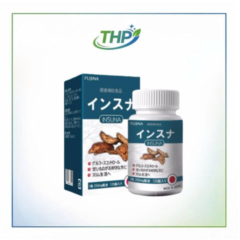 INSUNA 120 VIÊN – HỖ TRỢ ỔN ĐỊNH ĐƯỜNG HUYẾT, XUẤT XỨ NHẬT BẢN