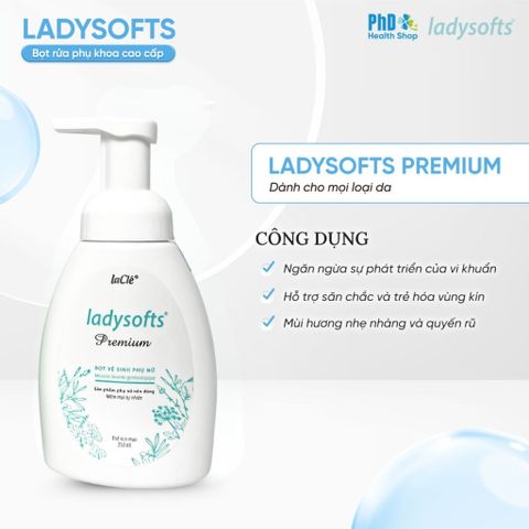 Bọt Vệ Sinh Ladysofts Premium 100ml – Chăm Sóc Vùng Kín Dịu Nhẹ Cho Phụ Nữ