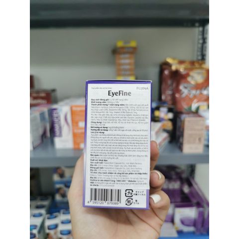 EyeFine 30 viên Nhật Bản – Viên uống bổ mắt, bảo vệ mắt, giảm mỏi mắt khô mắt