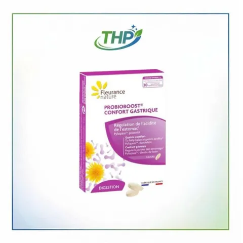 Viên uống cải thiện trào ngược dạ dày ProbioBoost Confort Gastrique Fleurance Nature Pháp hộp 15 viên