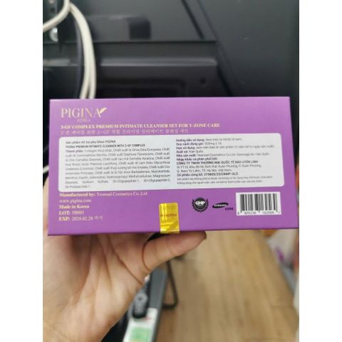 PIGINA HỘP 18 VIÊN NHẬP KHẨU HÀN QUỐC – HỖ TRỢ CÂN BẰNG MÔI TRƯỜNG VÙNG KÍN, CHĂM SÓC PHỤ KHOA