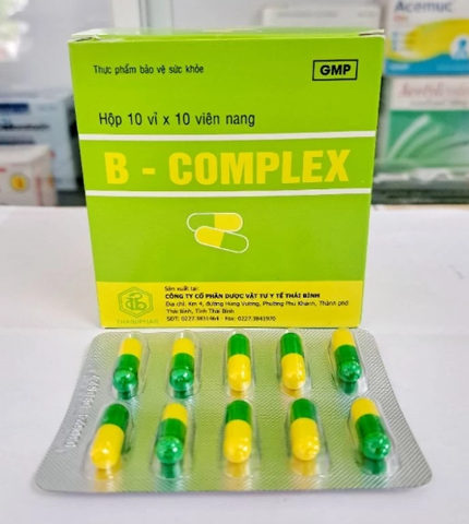 B - COMPLEX bổ sung Vitamin nhóm B_Nâng cao sức đề kháng, giảm mệt mỏi