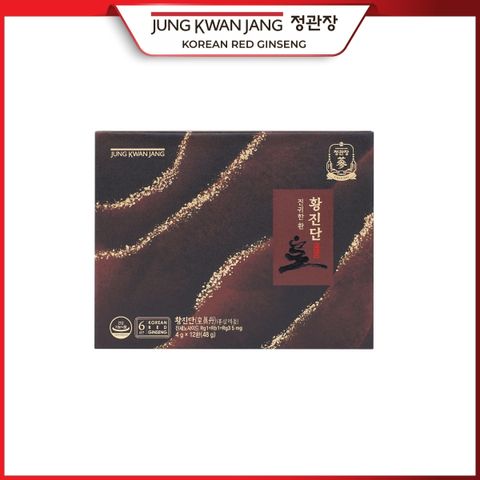 Viên Hồng Sâm Linh Đan KGC Jung Kwan Jang Hwangjindan 12 Viên - Bổ Mạch, Tăng Cường Trí Nhớ, Chống Mệt Mỏi, Hỗ Trợ Sức Khỏe