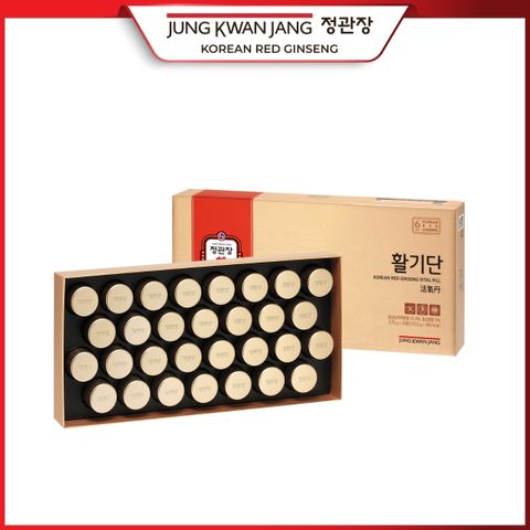 Viên Uống Hồng Sâm KGC Jung Kwan Jang Vital Pills - Tăng Cường Sức Khỏe, Giảm Căng Thẳng, Hộp 30 Viên (3,75g)
