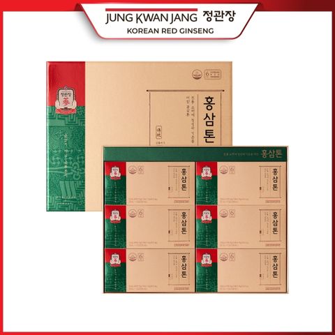 Nước Hồng Sâm Hàn Quốc Pha Sẵn KGC Jung Kwan Jang Tonic - Tăng Cường Miễn Dịch và Sức Khỏe, 50ml x 60 Gói
