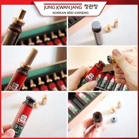 Nước Uống Hồng Sâm KGC Jung Kwan Jang Vital Tonic (Hwal Gi Ruk) (20ml x 10 Ống)