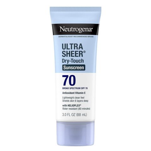 Kem Chống Nắng Neutrogena Ultra Sheer Dry Touch SPF 70 - Không Bóng Nhờn, Chống Nước 80 Phút, Bảo Vệ Da Tối Ưu 88ml