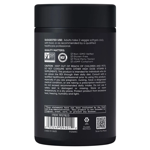 Viên uống Sports Research B-Complex 180 viên 