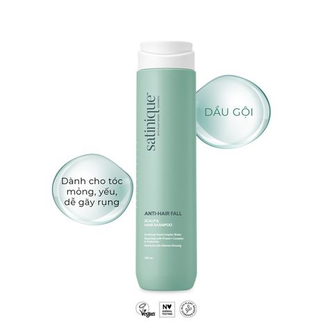 Dầu gội giảm gãy rụng tóc satinique ANTI-HAIR FALL S CALP & HAIR SHAMPOO