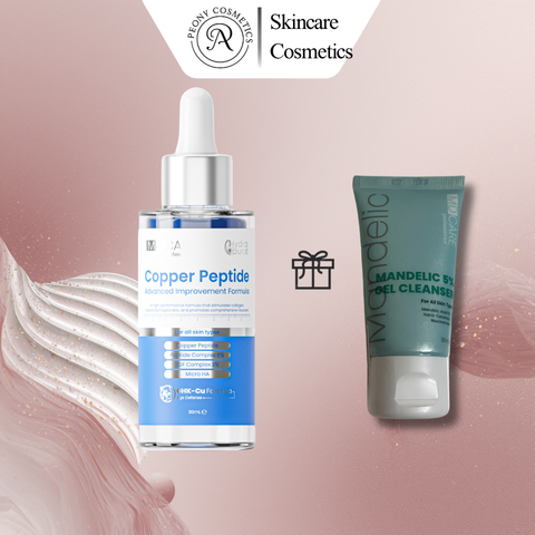 [Tặng Sữa rửa măt] Serum tăng sinh collagen, ngừa lão hóa làm đầy sẹo Md Care Copper Peptide 30ml
