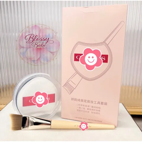 CLAR-RÍN Makeup Tool Set – Bộ cọ & bông tán nền giúp lớp nền đẹp☀️ 786145