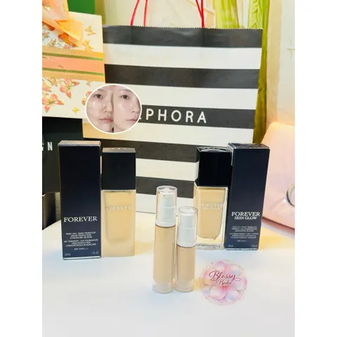 CHIẾT MINI ✨ KEM NỀN FOREVER SKIN GLOW Bản cho da khô 24h WEAR✨ 786144