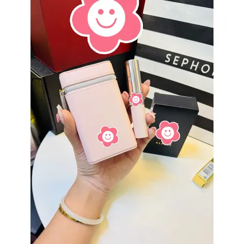 Loveshine Lip Blush + Túi Mini Hồng Có Gương – Combo Xinh Yêu Không Thể Bỏ Lỡ! ✨ 786143