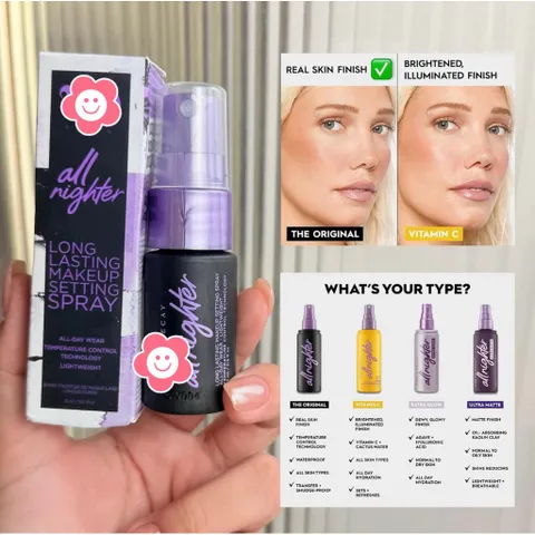 ✨ XỊT KHÓA N Tím DECAL Y ALL NIGHTER MINI 15ML – GIỮ LỚP MAKEUP BỀN ĐẸP SUỐT CẢ NGÀY ✨ 786147