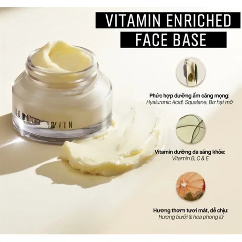 Kem Lót- dưỡng mùi cam chanh 🍋‍🟩 Vitamin Enriched Face Base fullsize 50ml ✨ 786149