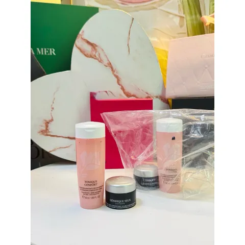 🌸 COMBO CHĂM SÓC DA MINI LAN-COM - tách gift Travel size 786197