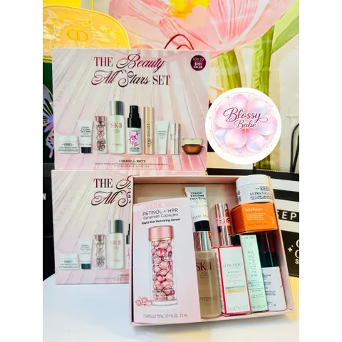 ✨ The Beauty All Stars Set – Set dưỡng & makeup mini cao cấp | Macy’s Exclusive ✨ 786196