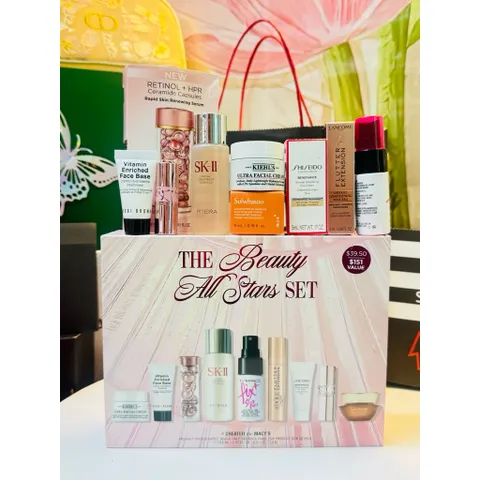 ✨ The Beauty All Stars Set – Set dưỡng & makeup mini cao cấp | Macy’s Exclusive ✨ 786196
