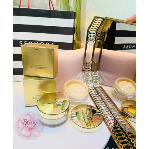 SALE 50%✨Phấn phủ nhũ ánh vàng phiên bản giới hạn Precious Rocks Golden Glow Loose Powder 001 ✨ 786224